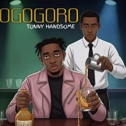 ADIDA™️ on Instagram: "Handle with care. OGOGORO 🍾⚠️ 🍾🍾 Official artwork. #tonnyhandsome #outsoon #ogogoro #virals #explorereels"