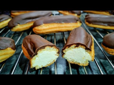 The BEST Eclairs Recipe! Easy and Delicious!