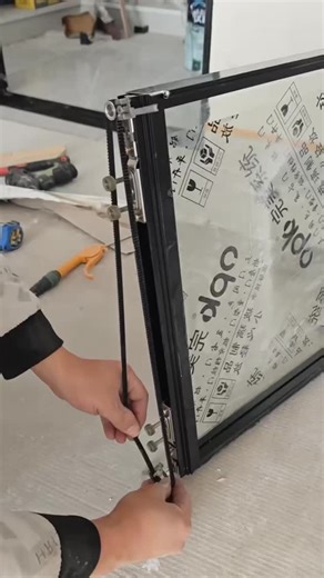 Septemberstore on Instagram: "Installing an aluminum glass sliding door — smooth glide, clean lines, modern finish! Precise alignment and secure mounting ensure effortless sliding and long-lasting performance. Simple installation, huge aesthetic and space-saving upgrade — extremely satisfying 🚪✨ ALL PRODUCTS IN VIDEO DESCRIPTION — check bio 🤝 #aluminumdoor #glassslidingdoor #doorinstallation #interiorwork #satisfying #homeimprovement #workshoplife #DIYprojects"