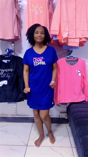 Ladies short night dresses must have. As we enter 2026 the goal is for everyone to sleep in proper sleepwear. Readily available in small to larger have stocked more designs $8. #sleepwear #nightdresses #backtoschool #pyjamas #ladies