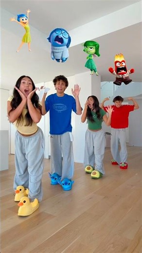 WHAT EMOTION ARE YOU RN?! WE NEED TO KNOW!? 😅 | Cadel and Mia #shorts #dance