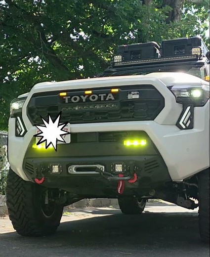 tacoma led fang light with sequential turn signal/DRL/Fog light