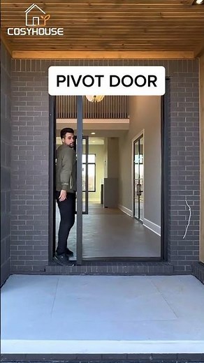 modern pivot door