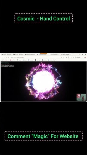 Comment “MAGIC” to get this Cosmic Anomaly Hand Control code ✋🌌Control the universe