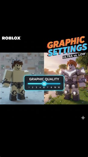 ROBLOX GRAPHIC SETTINGS #shorts #roblox #viral