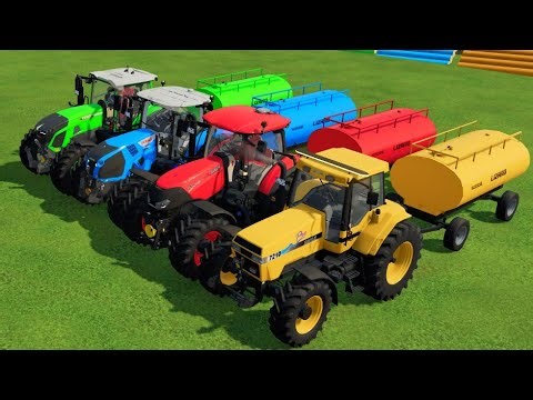 Ultra HD Tractors 🚜 FS22 Realistic Colorful Tank Setup | Gameplay Fs22