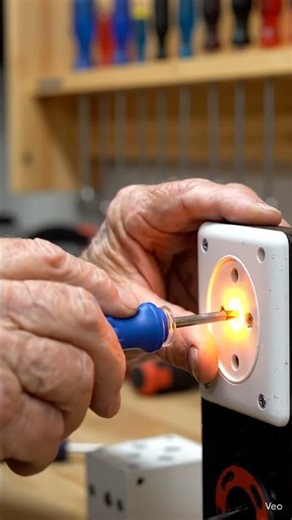 Tester Screwdriver Trick 🔌
