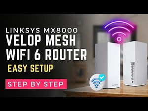 Linksys MX8000 Velop Mesh WiFi 6 Router