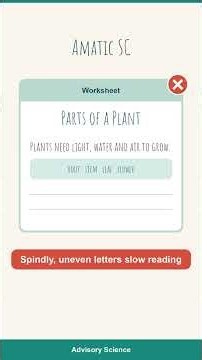 Canva Fonts to Avoid on Worksheets (and What to Use Instead) #shorts