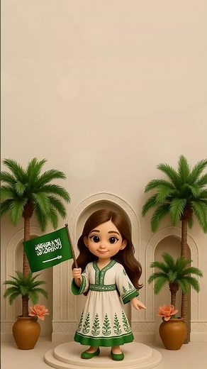 تصميم اليوم الوطني السعودي 95 مجاني بدون اسم