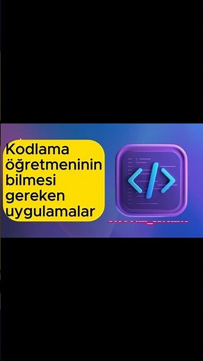 🚀 KODLAMA Öğretmeninin Bilmesi Gereken 6+ Uygulama! 💡#shorts