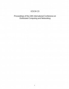 Two Level Wi-Fi Fingerprinting based Indoor Localization using Machine Learning | Proceedings of the 24th International Conference on Distributed Computing and Networking