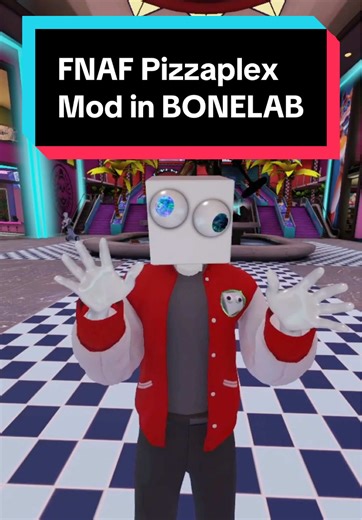 FNAF Pizzaplex Mod in BONELAB | #bonelab #vr #fnaf #funny #virtualreality