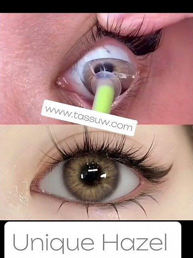 Hazel Coloured Contact Lenses #hazelcoloredcontacts #colouredcontactlenses #contactlenses #hazeleyes