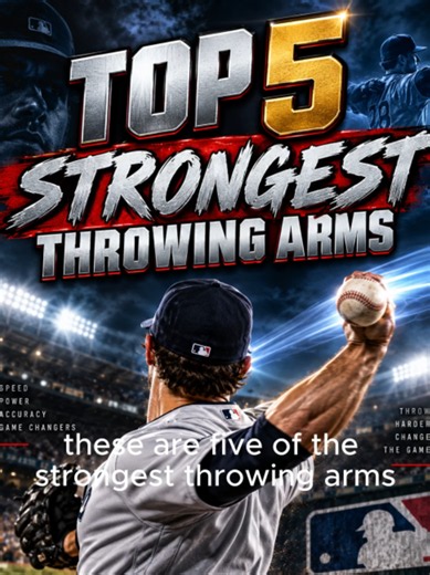 Top 5 Strongest Throwing Arms in MLB 🔥⚾ Imagine trying to take an extra base on these guys. These are five of the strongest throwing arms in Major League Baseball right now: 5 Julio Rodríguez — 99.6 MPH 4 Cole Carrigg — 100.9 MPH 3 Jac Caglianone — 102.7 MPH 2 Oneil Cruz — 102.9 MPH 1 Carson Benge — 103.9 MPH 🚀 Once you start seeing 100 MPH throws from the outfield, runners have almost no room for error. Who has the strongest arm in baseball right now? And who did I leave out? ⚠️ AI DISCLAIMER