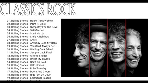 ROLLING STONES 滚石乐队歌曲精选两个半小时集锦