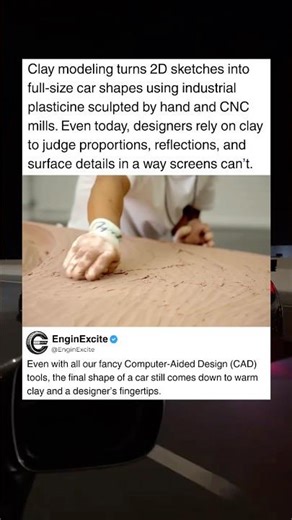The Art of Clay Modeling in Car Design #car #design #unique