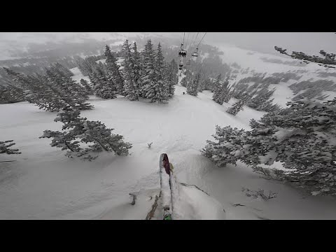 22 INCHES OF POWDER | SKIING POV | ALTA UTAH