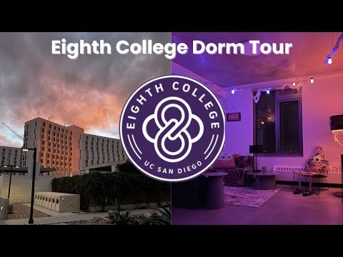 UCSD Eighth College Dorm Tour