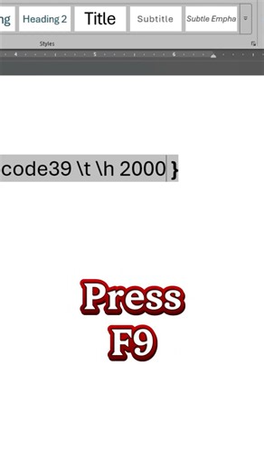 How to create the Barcode in Microsoft Word?(Barcode ပြုလုပ်နည်း)