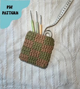 Checkered Pouch Crochet Pattern – Easy Beginner Crochet (digital Download) - Etsy Canada