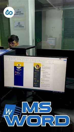📘 Student Live Classes – MS Word CV Design Project ! | Beginner Tutorial | Similar IT