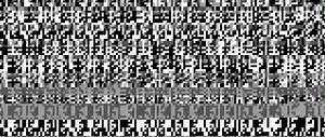 scan screen pattern data screen breakdown retro pixel black white 9