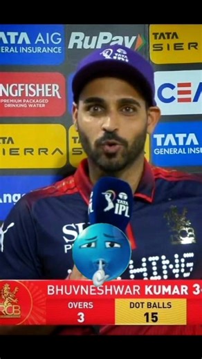 bhuneshwar and hazelwood effect 🔥#cricket #cricachal #ipl #rcb