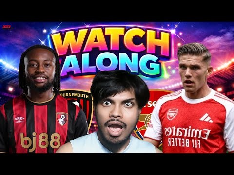 Bournemouth vs Arsenal LIVE Watchalong in Hindi | Premier League 🔥