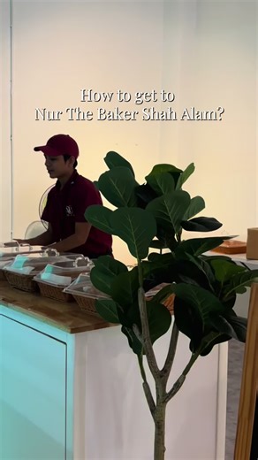 How to Reach Nur The Baker in Shah Alam