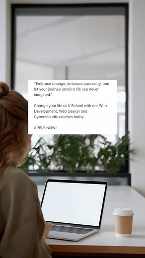 4 comments | We offer cutting-edge courses in web development, web design, and cybersecurity, paired with personalized mentorship, real-world experience, and extensive networking opportunities.  Level up your skills, build a robust portfolio, and connect with industry leaders. Join us on the path to success and unleash your full potential in the dynamic world of tech! ✨ | V School | Facebook