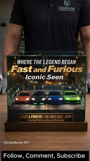 Fast & Furious ICONIC Race in a Resin Diorama! 🏎️💨