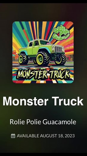 Turning #kindiemusic up to 11 this month with #monstertruck #monsterjam #earthshaker #gravedigger #hotwheelsmonstertrucks #hotwheelsmonstertruckslive