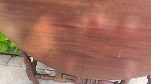 Vintage Drop Leaf Table, Antique Drop Leaf Oval Dining Table - Etsy