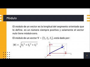 Álgebra Lineal | Espacios Vectoriales | Componentes de un Vector