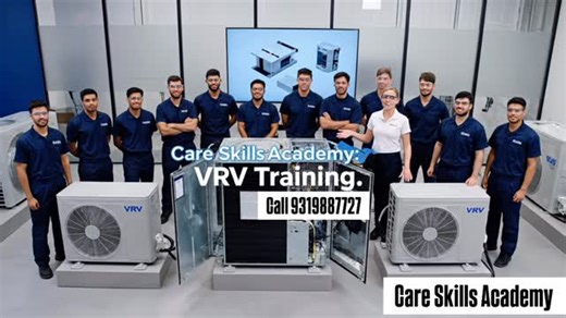 AC and VRV Training #careskillsacademy #acrepairingcourse #skilldevelopment #handsonlearning #hvactechnician | Care Skills Academy