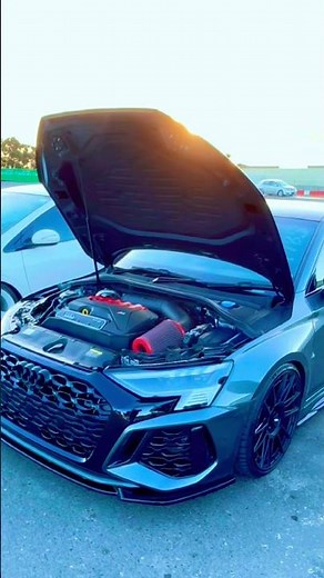 INSANE Audi Rs3 Beast Mode at Robot Racing Killarney drags #cars #audi #audirs3 #automotive