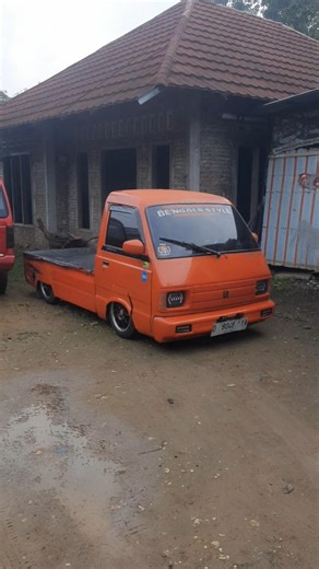 Low Rider Suzuki Carry #automobile