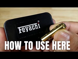 HOW TO ZERO RED DOT ON PISTOL LIKE GLOCK OR RIFLE AR 15/AK 47 FEYACHI LASER BORE SIGHT REVIEW