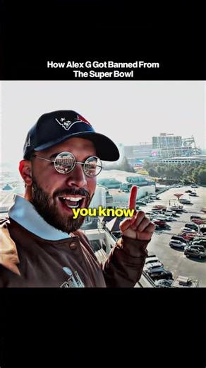 How Alex G streaked the Super Bowl 💀 ‪@fxalexg__‬