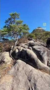 Epic trail & stunning view at Woraksan National Park, South Korea