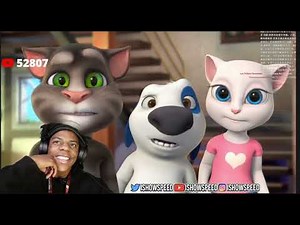 IShowSpeed Watches Talking Tom And Friends (FULL VIDEO)