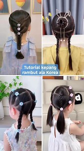 190K views · 1.2K reactions | Tutorial cara kepang rambut anak ala Korea #kepangrambut #kepangkorea #kepangrambutanak #kepangrambutcantik #kepangrambutlucu | Thari Olshop | Facebook
