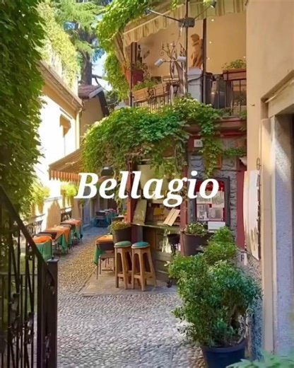 Travel • Vacation • Italy on Instagram: "Bellagio: The Pearl of Lake Como 💎🌊 Nestled where Lake Como splits, Bellagio enchants with its cobblestone streets, blooming gardens, and stunning lake views. Whether strolling along the waterfront, visiting Villa Melzi, or taking a boat ride, Bellagio is pure magic! ✨🚤 - 📍 Bellagio, Lake Como, Italy 🎥 @pinkines - 🌿 What to See in Bellagio 🏞️ ✅ Villa Melzi Gardens – A breathtaking lakeside garden with exotic plants. 🌸🌿 ✅ Punta Spartivento – A sce