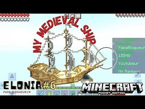 Tuto minecraft : comment construire un bateau médiéval ?