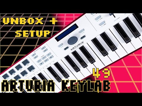 Arturia Keylab 49 Unboxing + Software Set up!