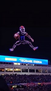 676K views · 16K reactions | The FIRST EVER drone display takes place at the Bills home opener on Sunday Night Football‼️ | Niagara Action | Facebook