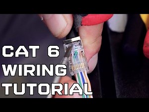 Cat 6 Wiring Tutorial