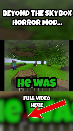 Im CANCELLED whilst playing Minecraft's Horror Mod - Beyond the skybox #minecraft #minecrafthorror