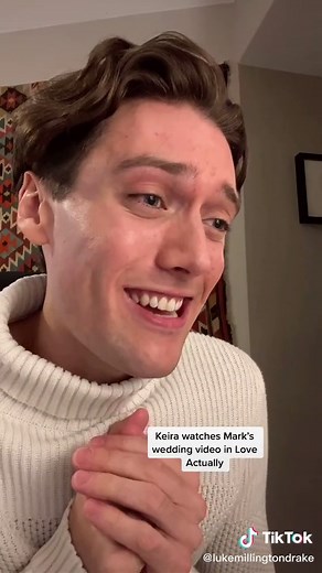 Queen Keira #impression #fyp #loveactually #christmas #keiraknightley #comedy #wedding